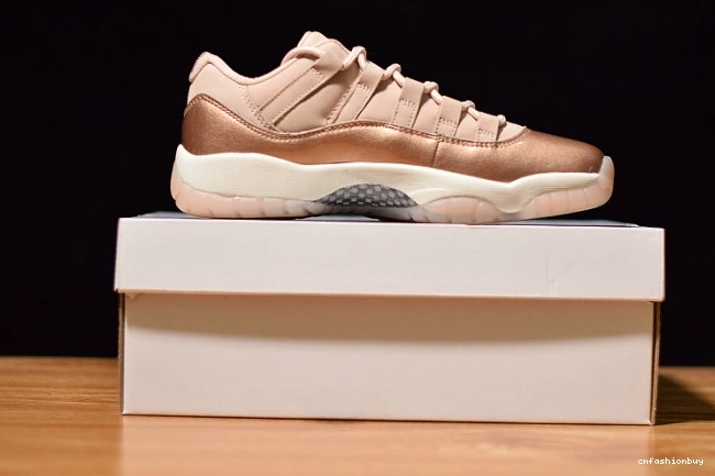 Rose AH7860-105 Air Jordan Low GS 11 Gold 0822